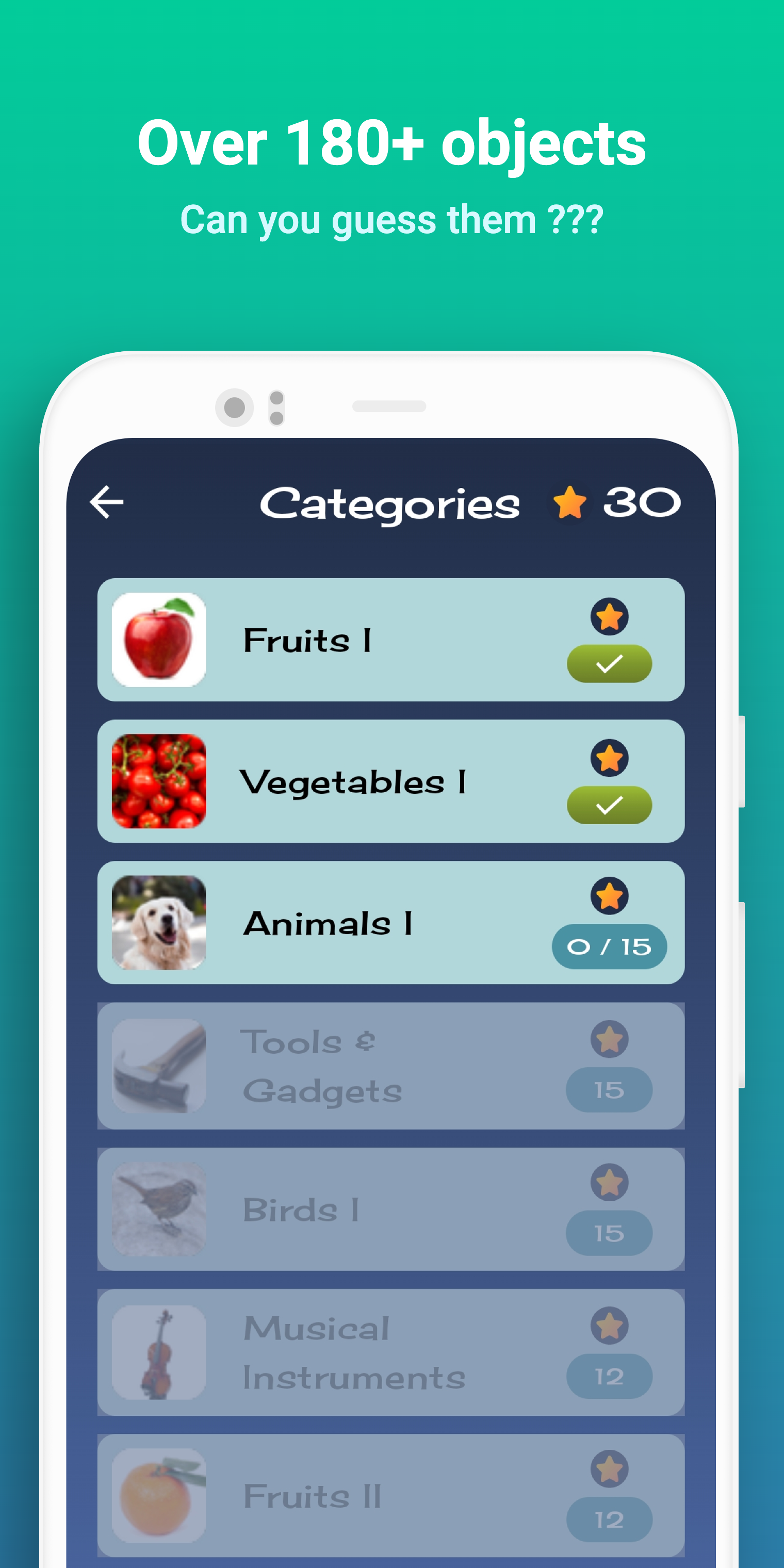 Offline puzzle game playable without wifi showing a picture word puzzle